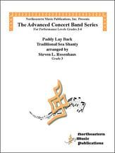Paddy Lay Back Concert Band sheet music cover